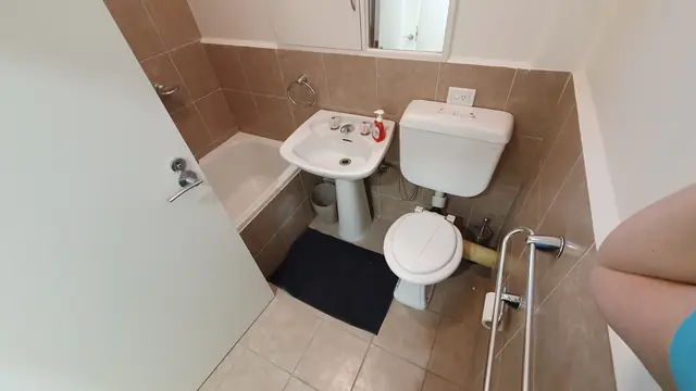 Downstairs Bathroom at Toorak Luxury Living