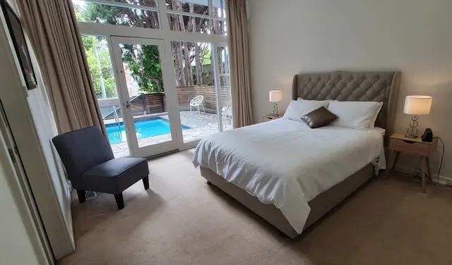 Main bedroom at Toorak Luxury Living