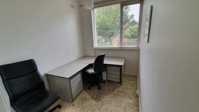 Office area at Toorak Luxury Living